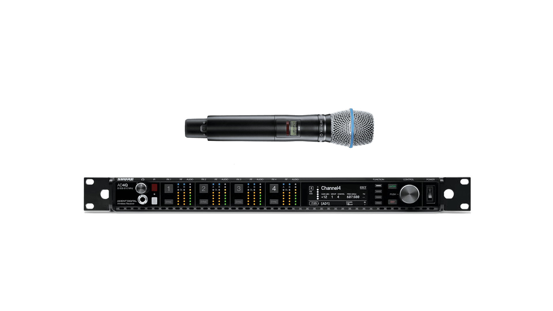 SHURE AXIENT / BETA87 슈어 최상위 무선 마이크 시스템