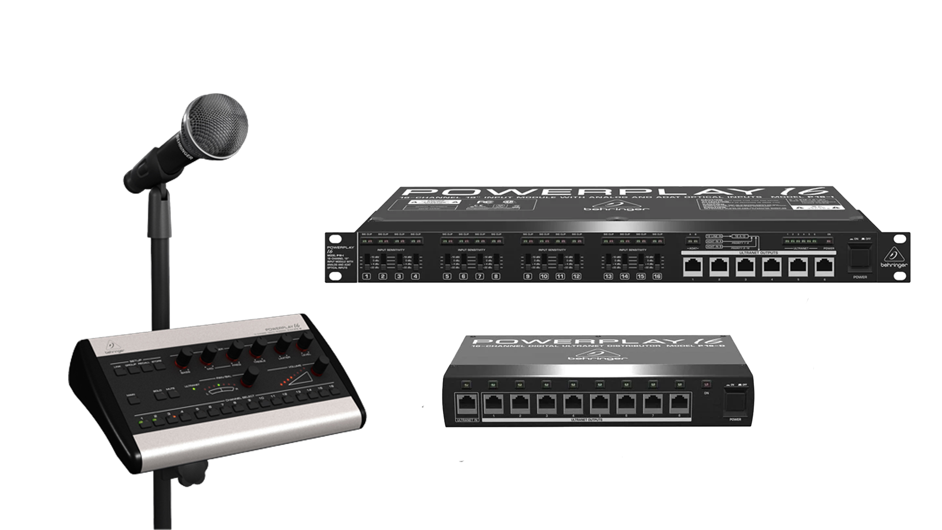 Behringer Personal monitor set 16채널 퍼스널 믹서 시스템